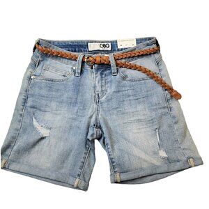 G by Guess Womens Fin Bermuda Short Denim Size 27 (6)